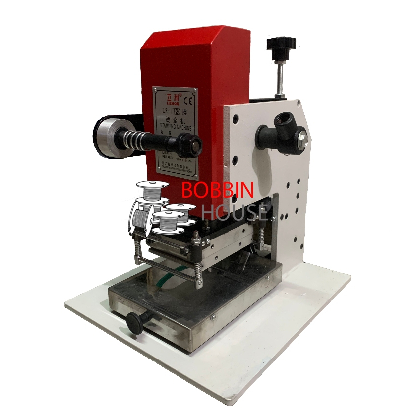 LZ-120 Mesin Emboss Press Kulit Hot Leather Stamping Machine