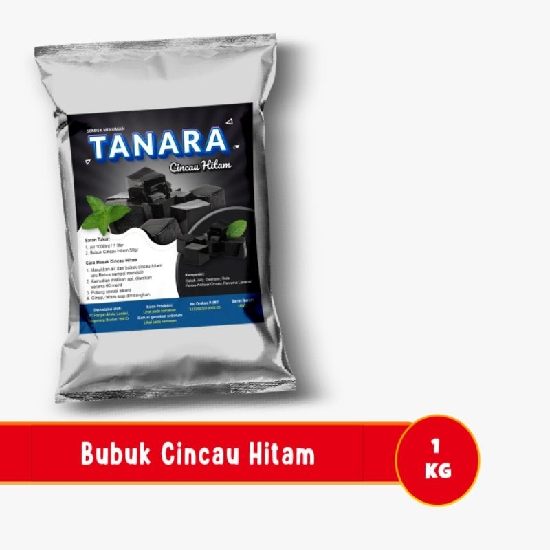 

Bubuk Cincau Hitam 1kg-Serbuk Minuman Tanara
