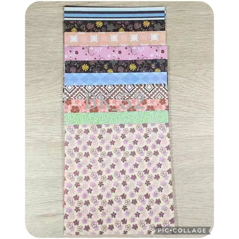 

Kertas Lipat Motif / Kertas Origami Sidu 16x16 Motif (50 lembar)