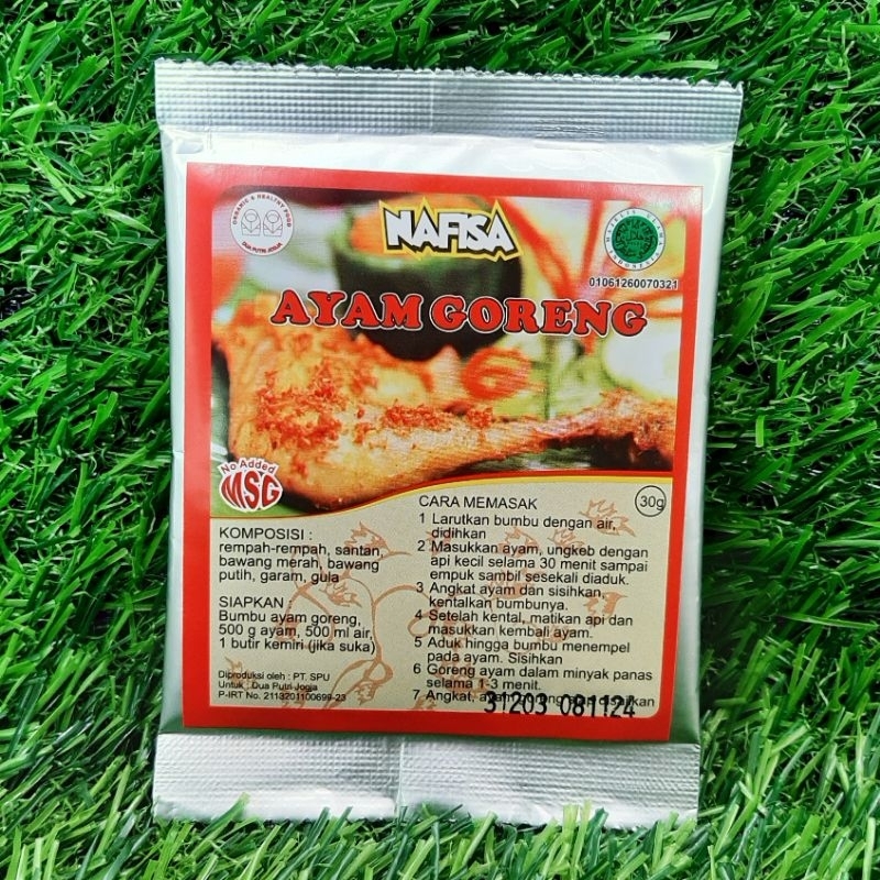 

Bumbu masak ayam goreng nafisa
