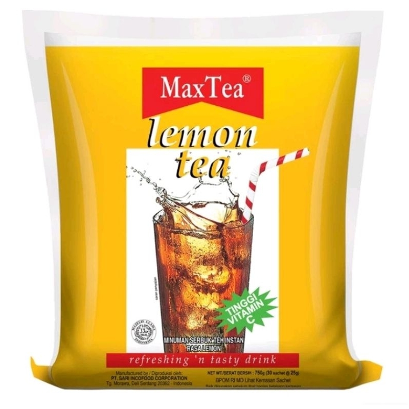 

MaxTea Lemon Tea isi 30 sachet