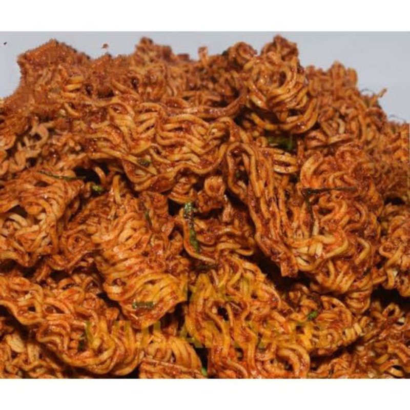 MIE KERING PEDAS 250 gram / MIE KREMES PEDAS snack jajan kiloan murah