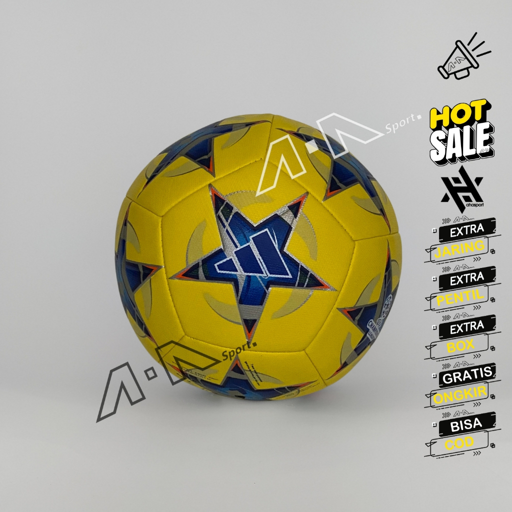 Bola sepak ADIDAS  size 5 bola sepak ADIDAS UEFA CHAMPIONS 2324 bola sepak size 5 original training