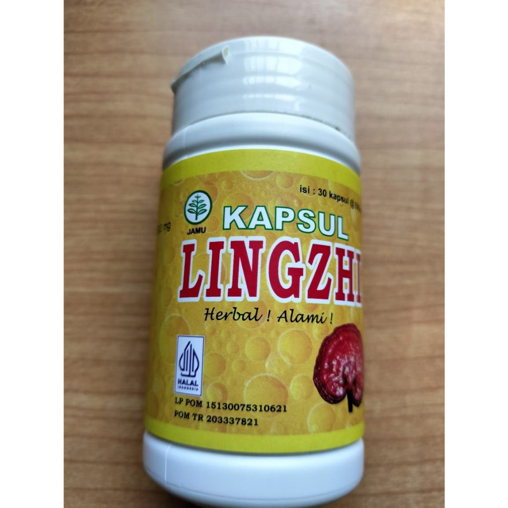 Kapsul LINGZHI Jamur Ajaib Herbal Original 100%