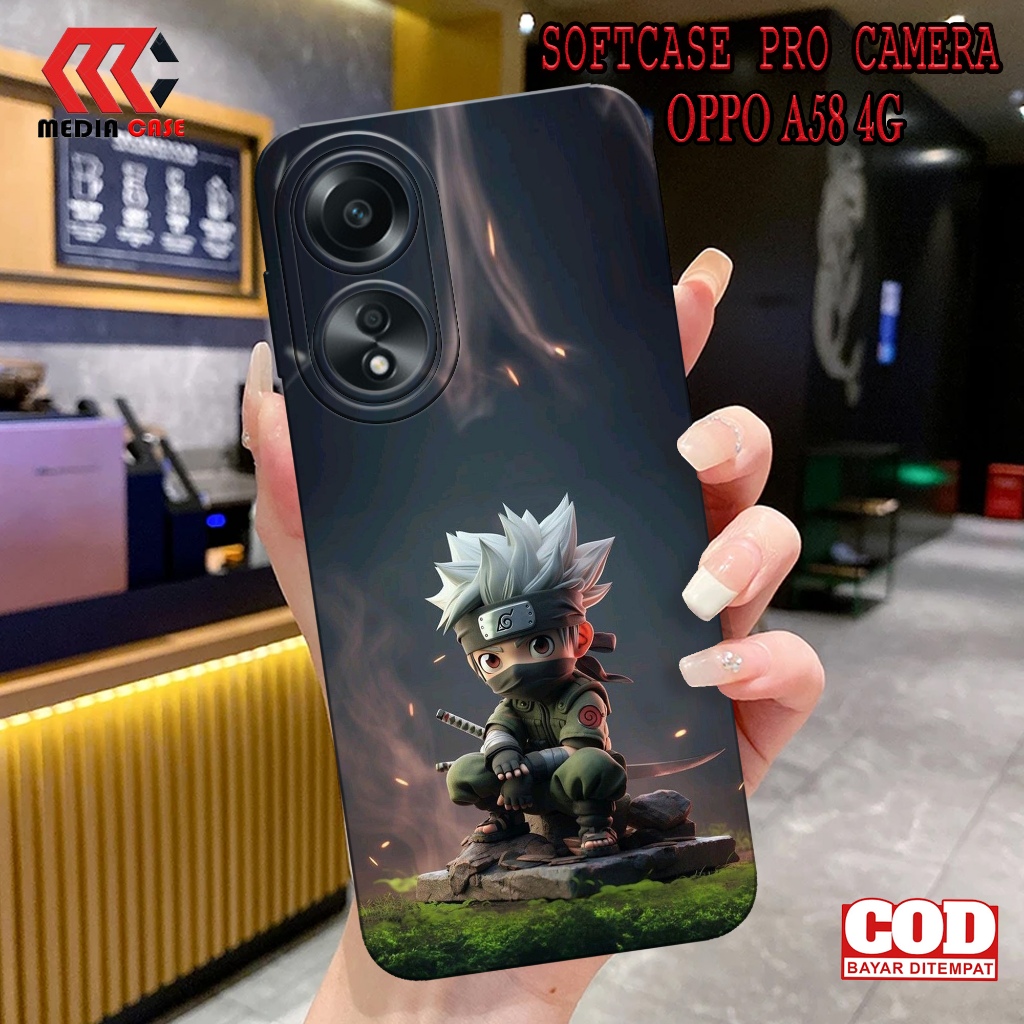 Case Hp OPPO A58 4G Terbaru - Motif Case ANIME - Casing Hp OPPO A58 4G - Softcase Hp OPPO A58  - Kes