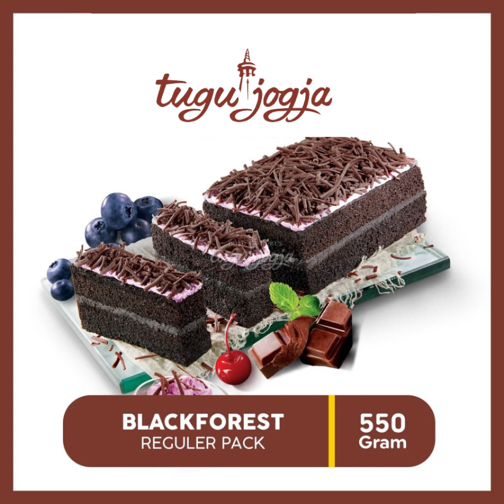 

Bolu Kukus Tugu Jogja Blackforest - Reguler Pack