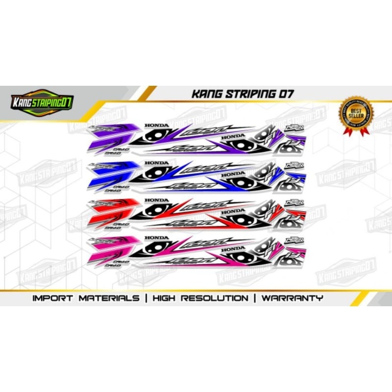 striping beat fi transparan 2016/2020 icon mata