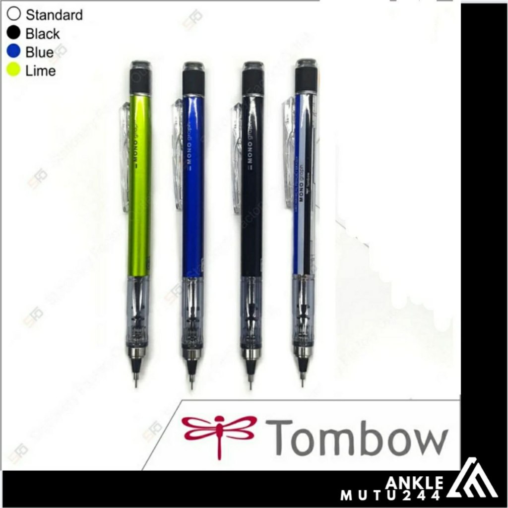

Pensil mekanik tombow 0,3 mm - Mono Graph - Blue