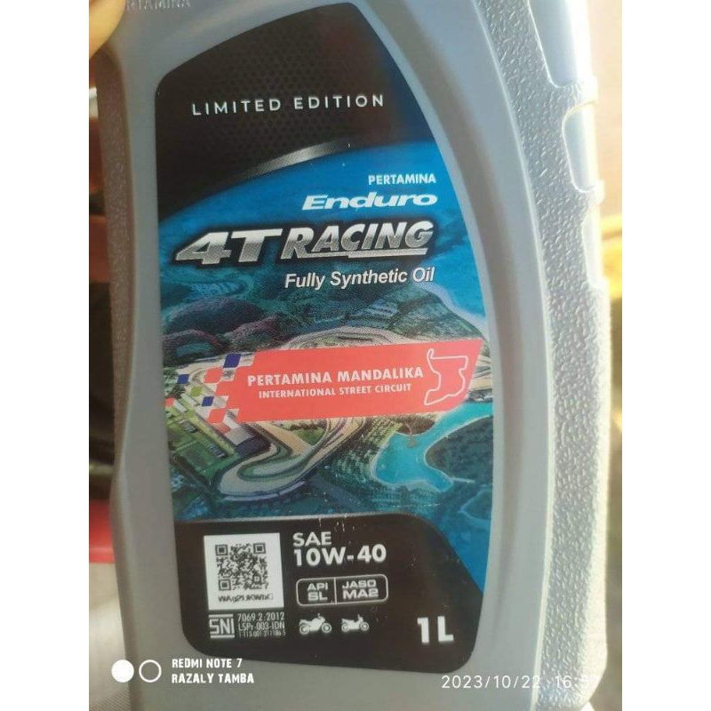 oli enduro racing 1 liter