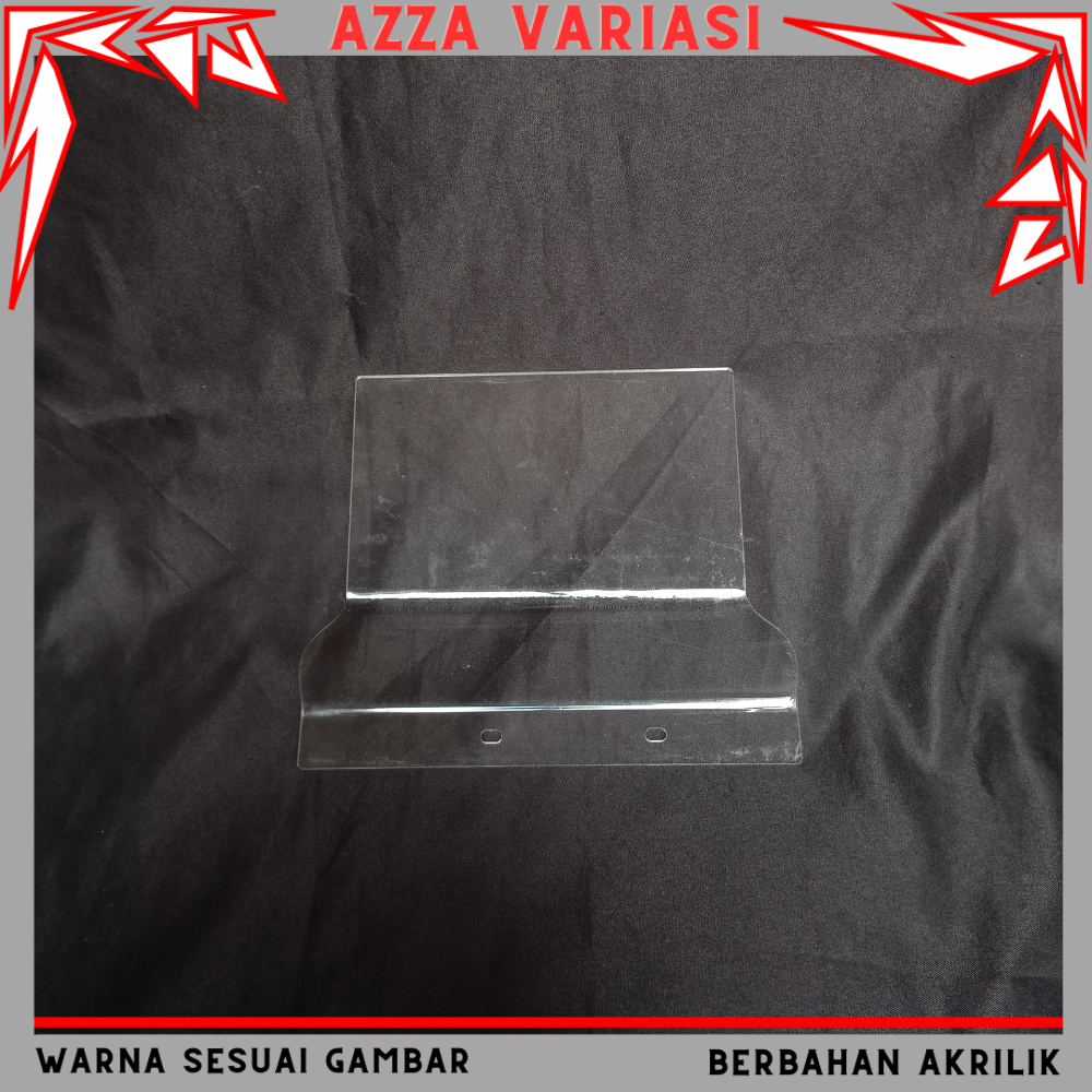 PENAHAN LUMPUR MIO SPORTY MUDFLAP MIKA AKRILIK MIO TRANSPARANT MUDFLAP MIO SPORTY MIKA AKRILIK TRANS