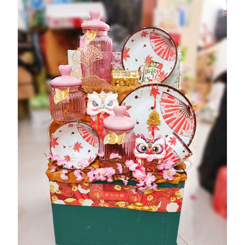 

hampers dinner set Imlek sakura CNY parcel lebaran natal tahun baru