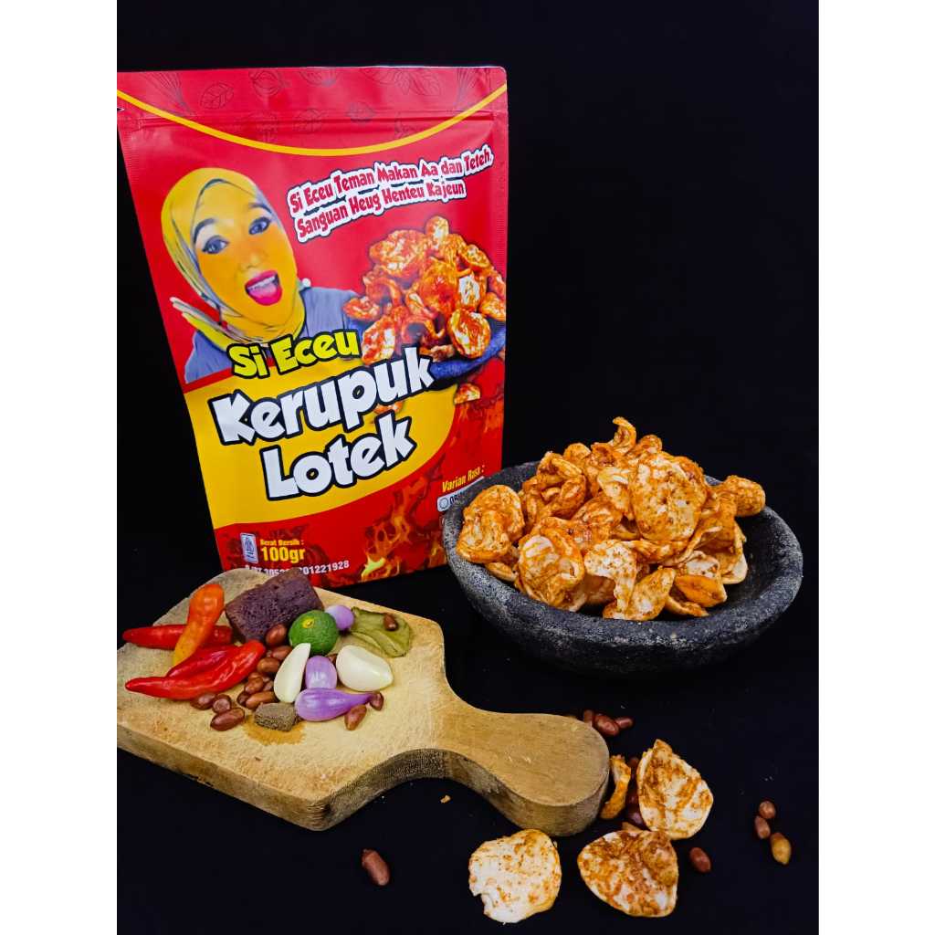 

Kerupuk Lotek Sieceu Rasa Pedas