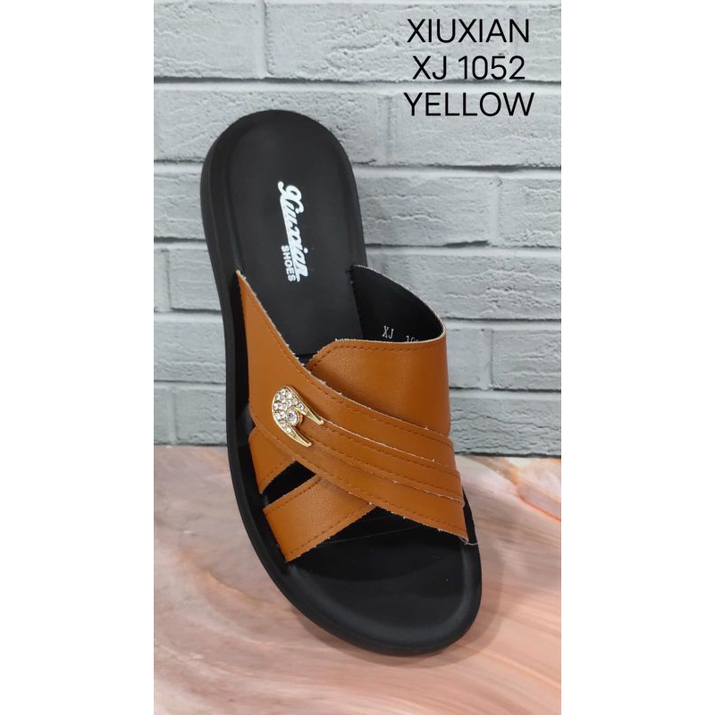 sandal cewek, sandal wanita, sandal slide /sorong ukuran  jumbo XIUXIAN