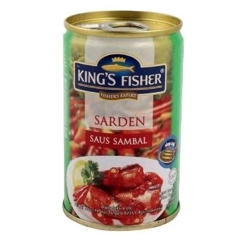 

Sarden Mini Saus Sambal King's Fisher 155 gr