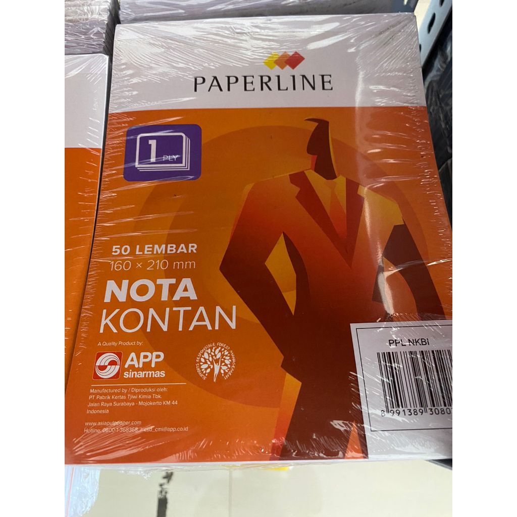 

NOTA KONTAN 1 PLY 2 PLY DAN 3 PLY BESAR PAPERLINE