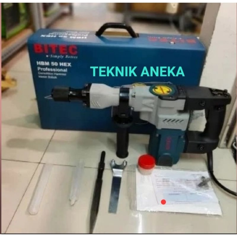 BITEC HM 50X DEMOLUTION HAMMER BOR BOBOK TEMBOK BETON