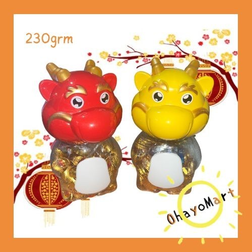 Toples Naga isi cokelat coin yuan bao / Cokelat emas koin kuno 230g