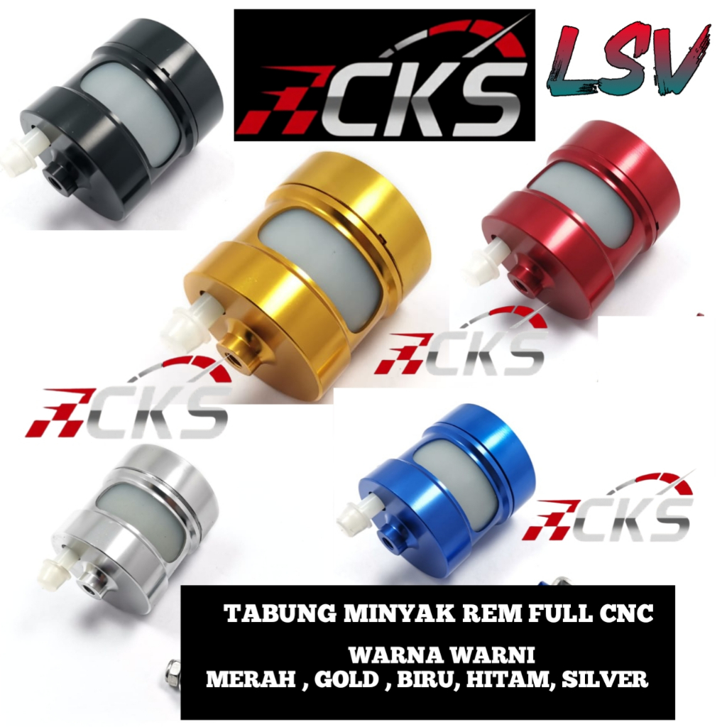 Tabung Minyak Rem BREMBO FULL CNC Universal Breaket Pegangan Tabung Minyak Rem Motor Vario Ninja ZX2
