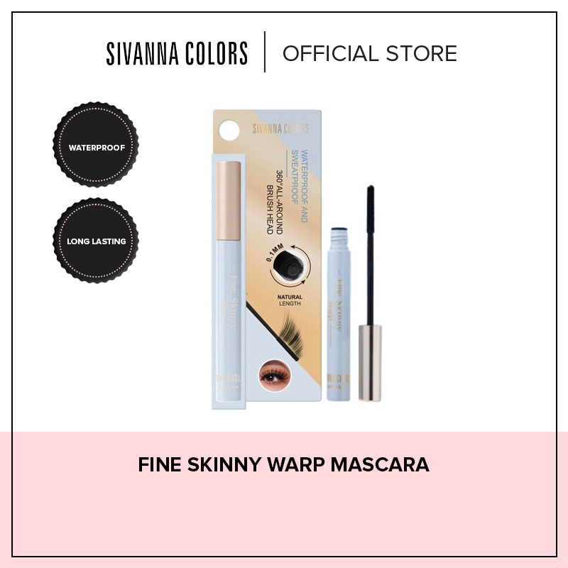 Maskara Sivanna | Fine Skinny Warp - HF968 | Kosmetik Mata | Volume Express Mascara | Waterproof | S