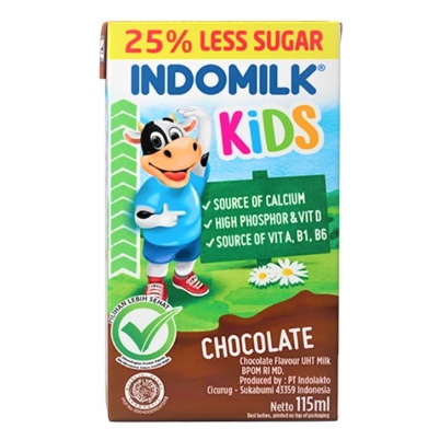 

INDOMILK KIDS UHT COKELAT 115ML