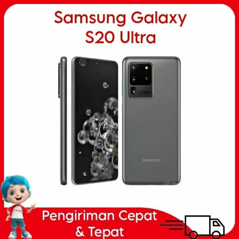 [SINYAL PERMANEN]Samsung Galaxy S20 ULTRA 5G ORIGINAL SECOND LIKE NEW