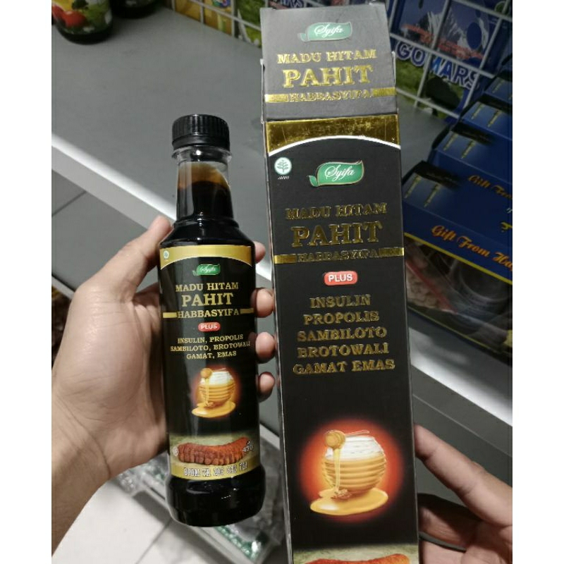 

Madu hitam pahit