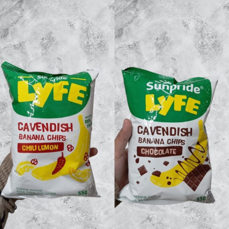 

Sunpride Lyfe Cavendish Banana Chips 55 gr