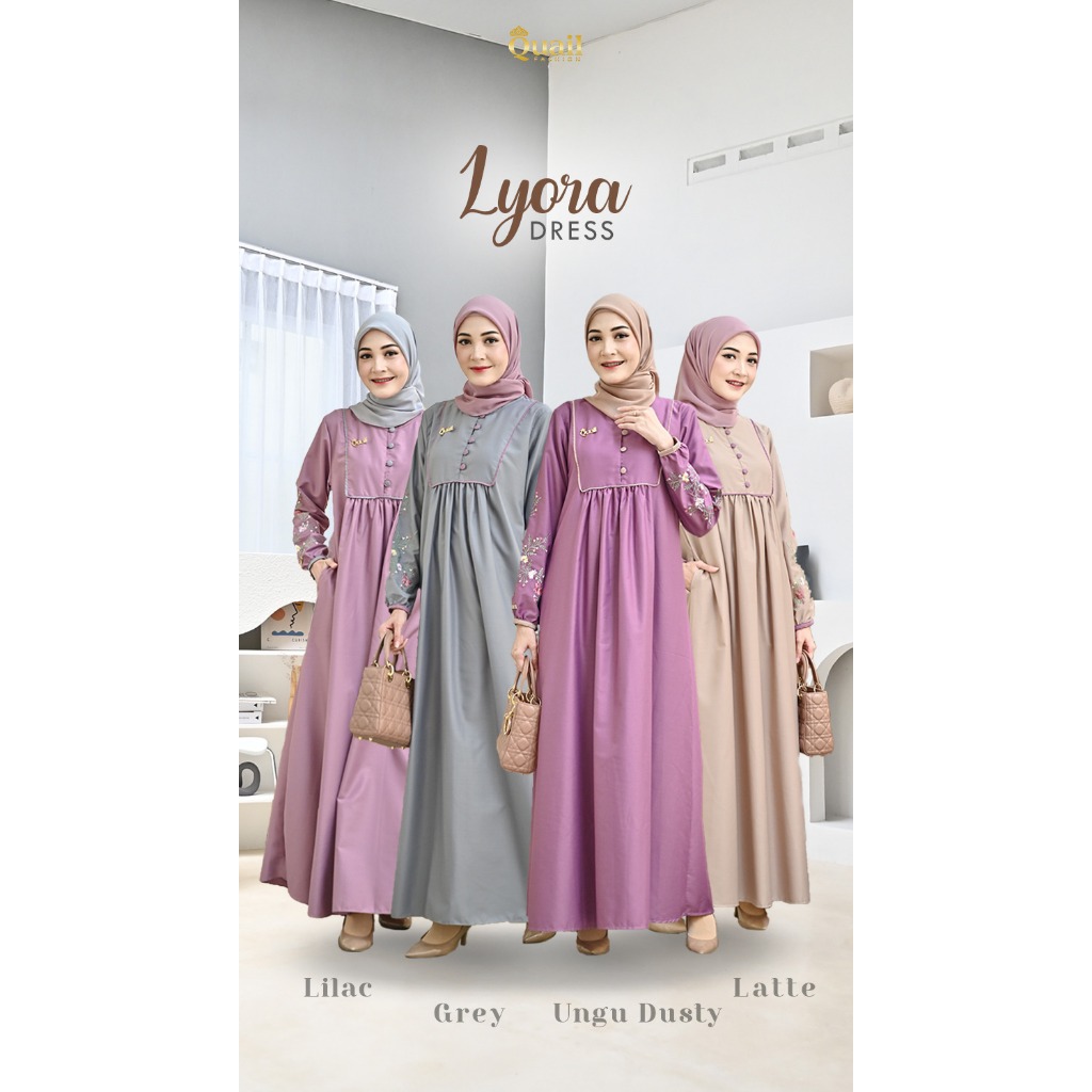 LYORA Dress Gamis by Quail