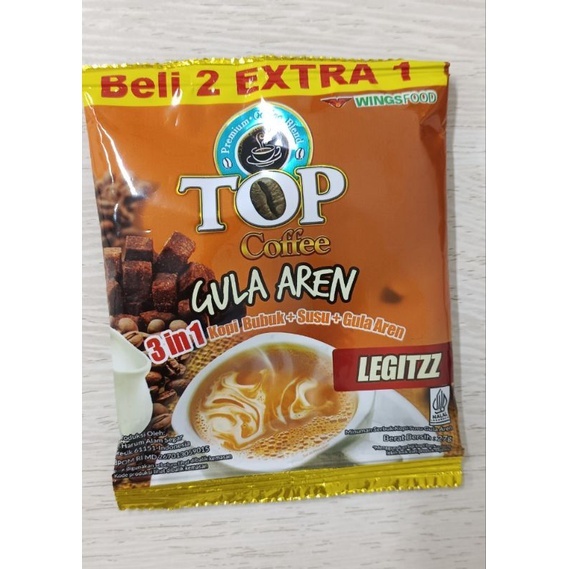 

TOP KOPI GULA AREN 22GRAM ISI 15 SACHET