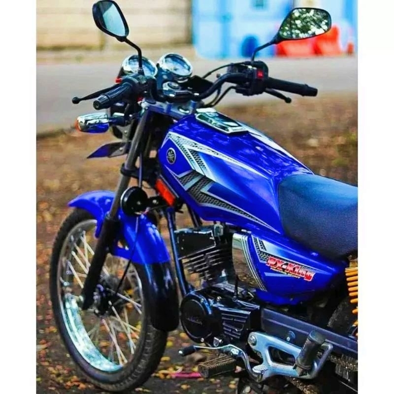 Striping lis sticker standar ORI yamaha rx king 2004 biru stiker rx king biru 2004