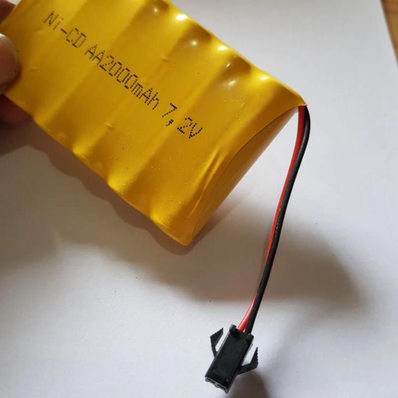 BATERAI MOBIL REMOT RC AA 2000MAH 7,2V NICD /BATRE RC 7,2V 2000MAH