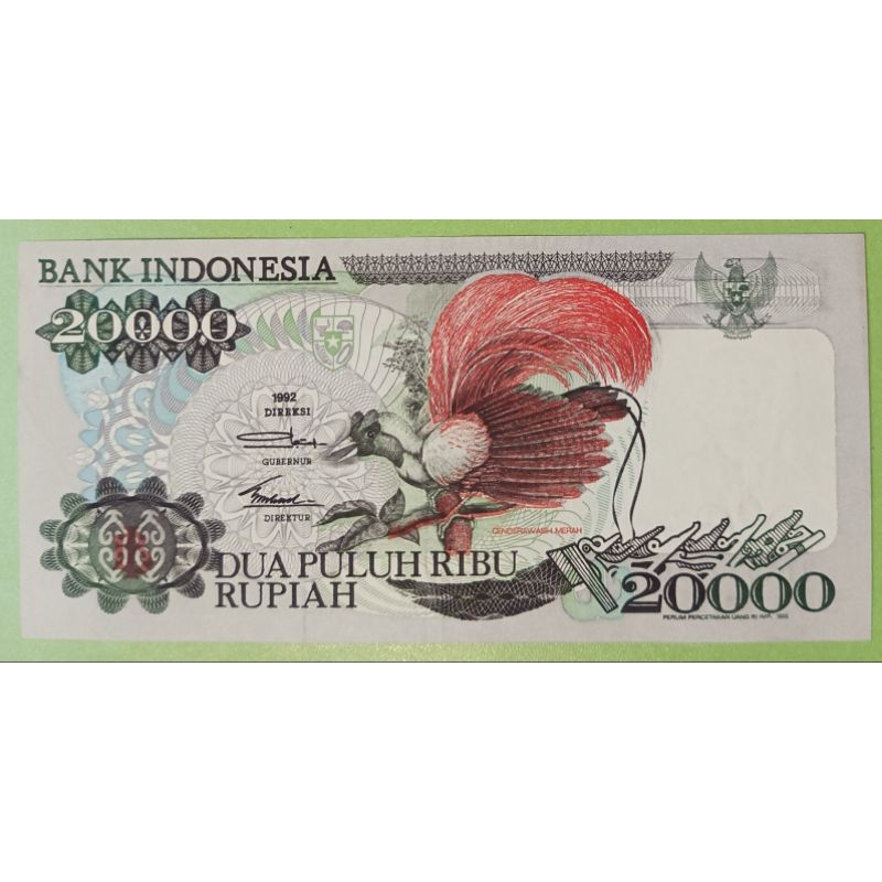 20000 Cendrawasih 1992 IMP 1995