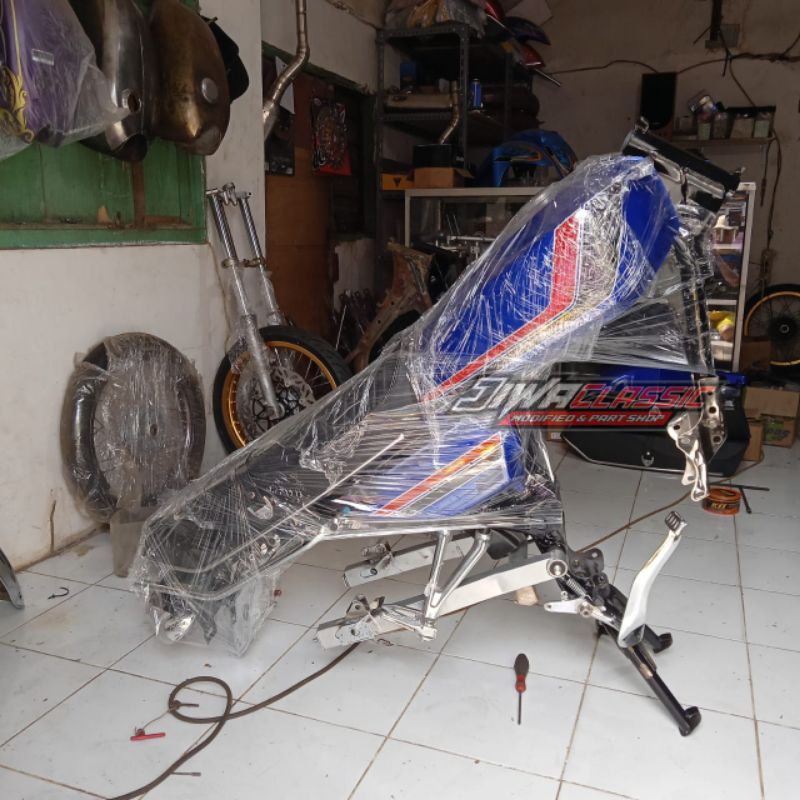 BODY SET GL100 CB Tatanan sesuai request rangka gl100 tatanan rangka cb tatanan begel panjang