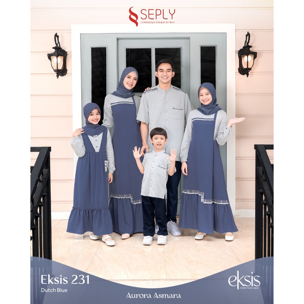 Sarimbit Seply Eksis 231 Dutch Blue, Kaseo 215, Meyra 229, Kliko 153, Selia 151