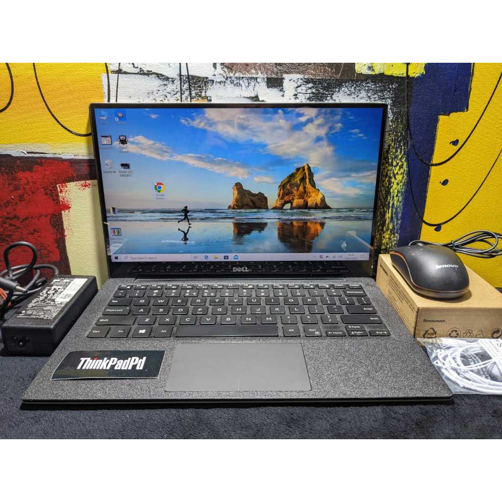 Laptop Dell XPS 13 9360 Backlight Core i7 7500U Touch SSD Bezeles Slim Ringan Murah