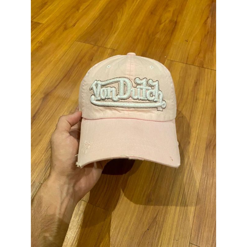 Topi Von ducth pink