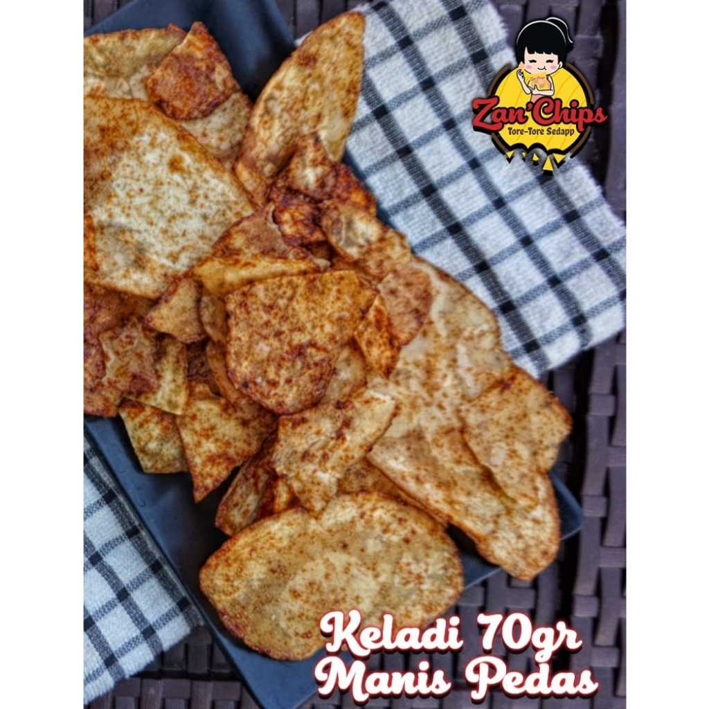 

Keripik Ubi BETE / KELADI Manis Pedas