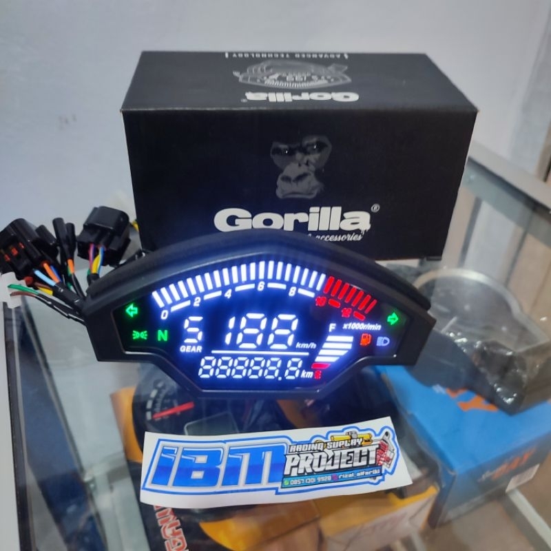 SPIDOMETER GPX DIGITAL SPEEDOMETER GPX GORILLA, SPEEDOMETER GPX SPEEDO SPIDOMETER GPX FULL DIGITAL G