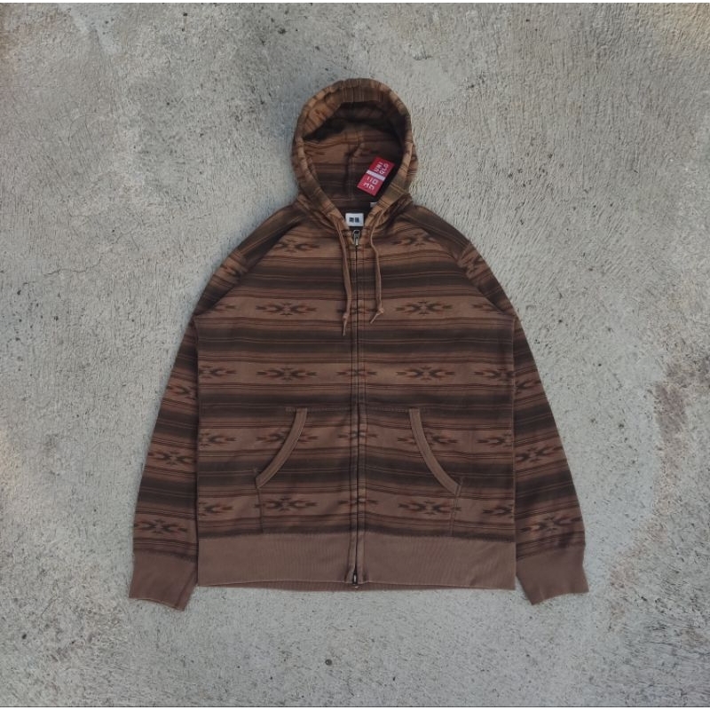 Hoodie Uniqlo Navajo (Zipper)