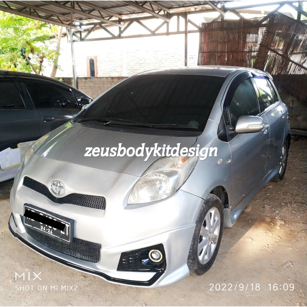 Bodykit Depan YARIS 2006 2007 2008 2009 2010 2011 2012 2013 Adaptasi TRD