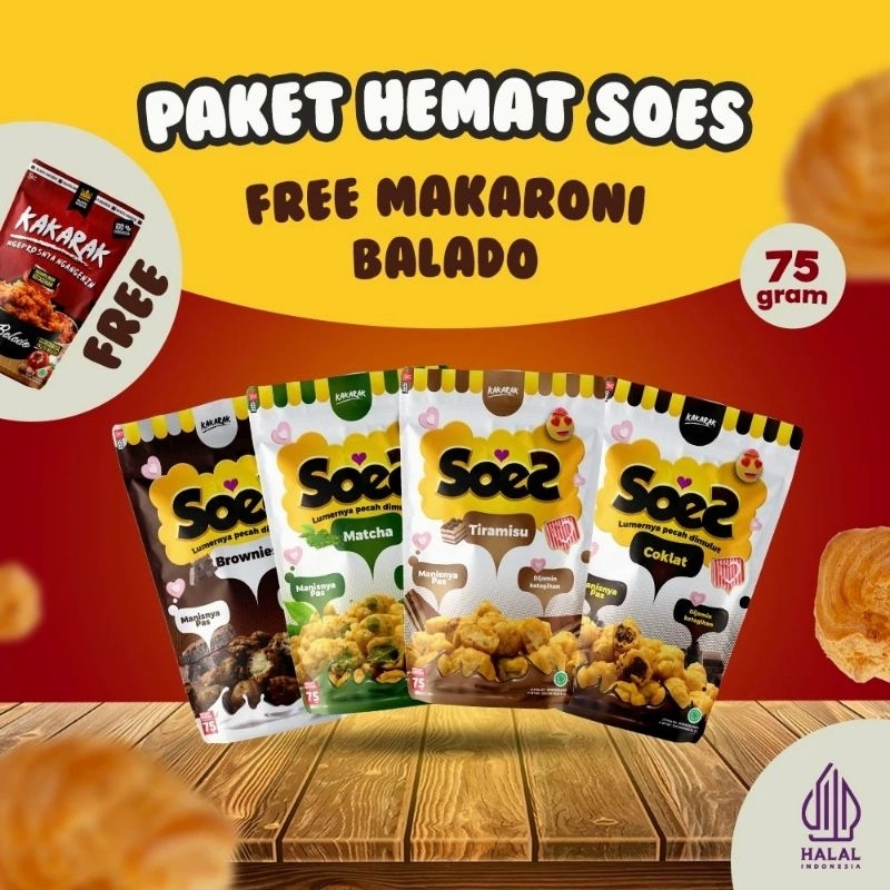 

VALUE PACKAGE SOES KAKARAK FREE MAKARONI