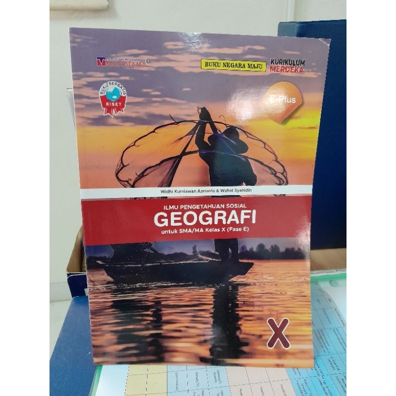 Buku Pelajaran Geografi SMA kelas 10 - Penerbit Mediatama - KURIKULUM MERDEKA