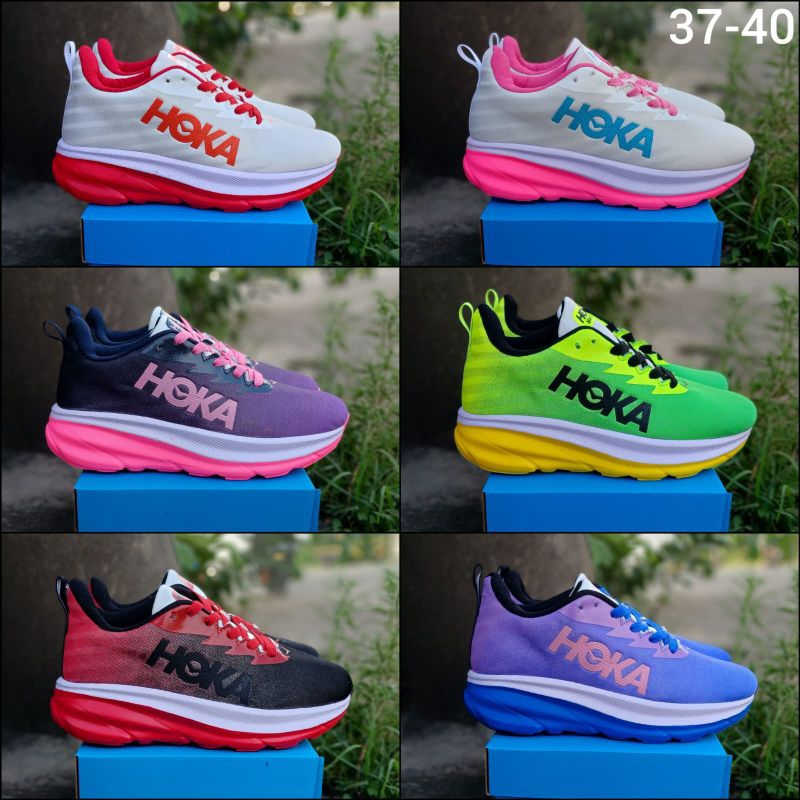 SEPATU HKA ONE MACH 5 RUNNING SHOES/SEPATU SPORT HKA MACH 5 RUNNING/SEPATU HOK/HOK RUNNING