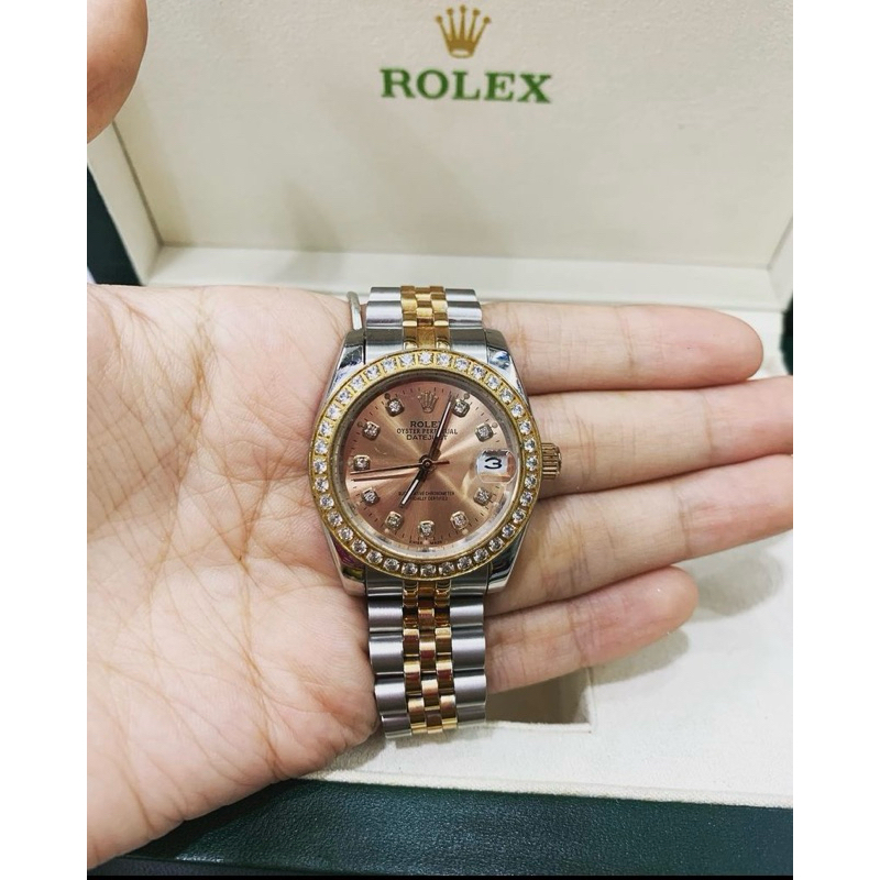 (BISA NEGO) ROLEX Datejust 31 - 278273 YG Diamond Black MOP