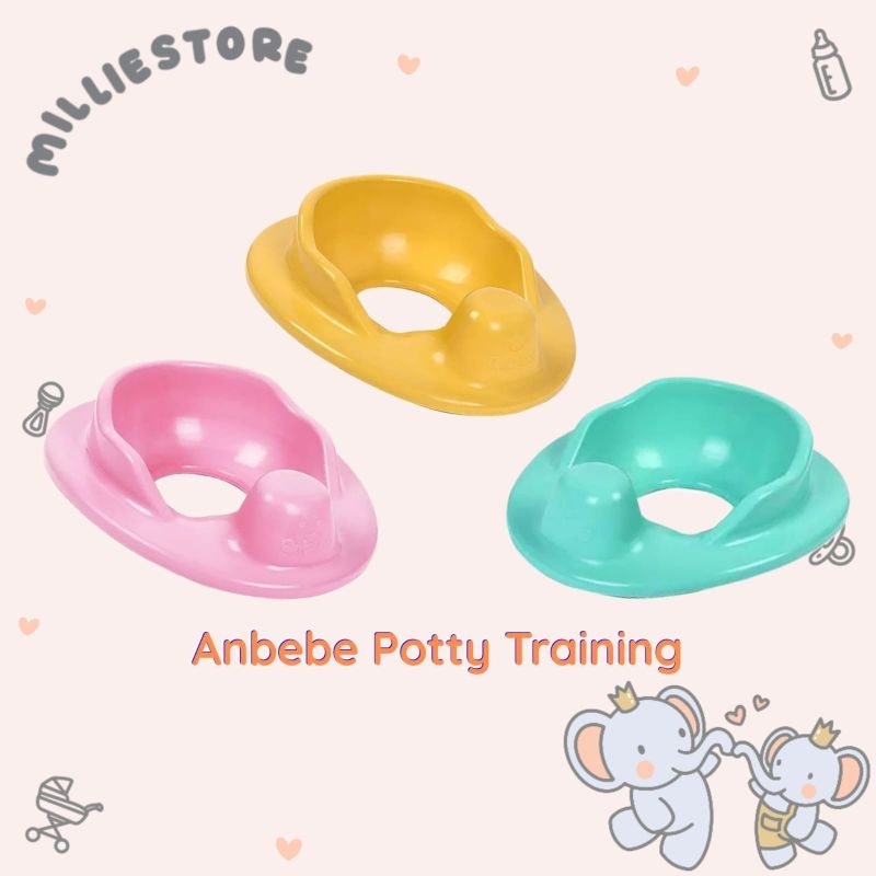 ANBEBE Potty Toilet Trainer | Dudukan Toilet Anak