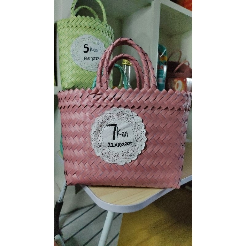 

TAS ANYAMAN POLOS S READY STOK tas suvenir, tas ultah, tas hamper, tas berkat