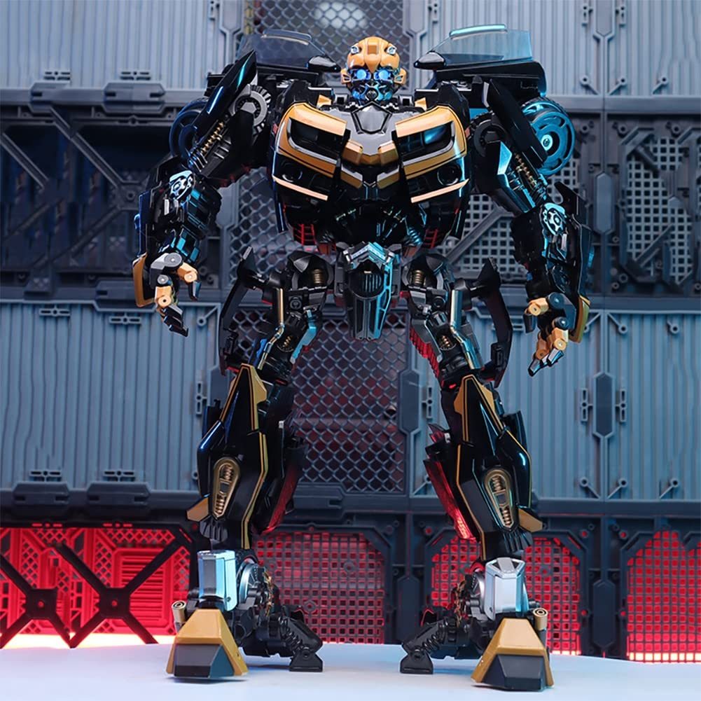 Koleksi Mainan Transformers Bumblebee BB 02 Black Bee Warrior Icons