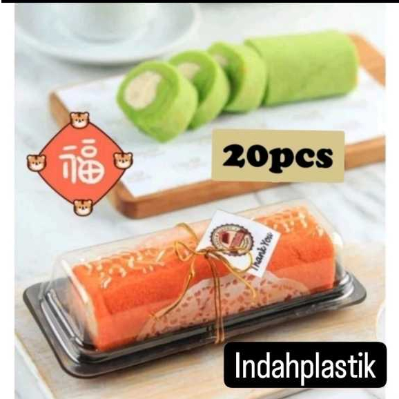 Mika Kue Bolu BG17 Untuk Bolu Gulung Pancake Durian Isi 20PCS