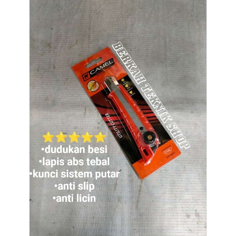 

PISAU CUTTER CAMEL BESAR SUPER BERKWALITAS