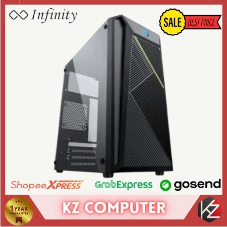 CASING INFINITY INF 07 CASING GAMING INFINITY F07 + PSU 250 WATT